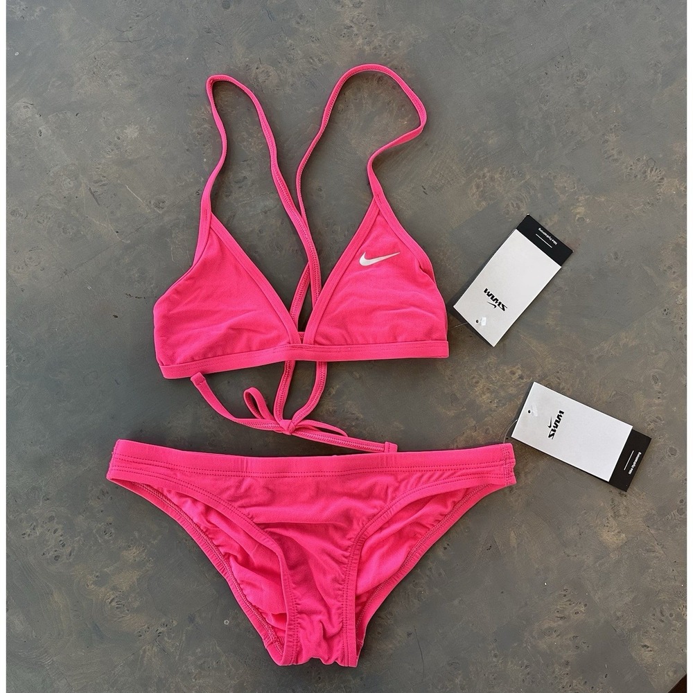 Nike Hydrastrong Women's Bikini 2-piece Swimsuit Size Small NWT Pink